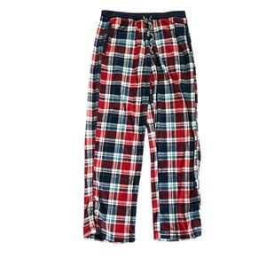 Nautica the red white and blue plaid pajama pants size XS